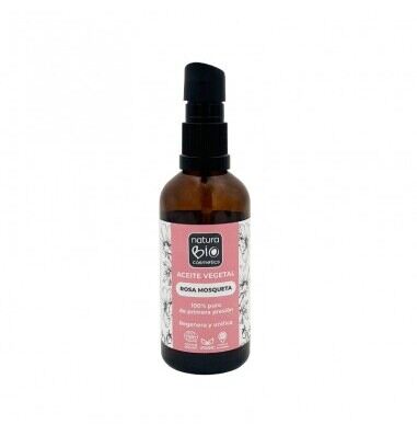 NaturaBIO Cosmetics Huile v&eacute;g&eacute;tale de rose musqu&eacute;e 75 ml
