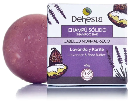 Dehesia Shampoing solide pour cheveux normaux et secs 65 g