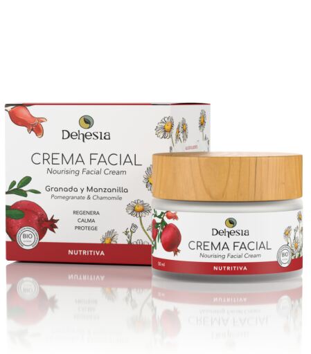 Dehesia Cr&egrave;me nourrissante pour le visage Grenade Camomille 50 ml