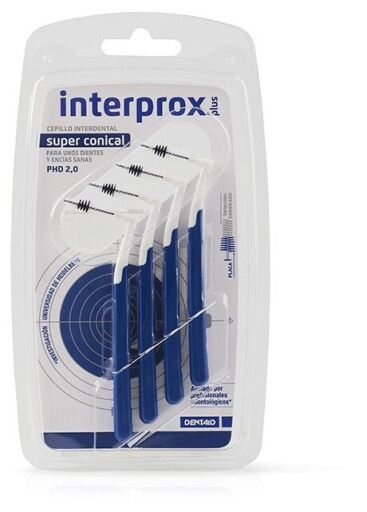 Dentaid Brosse interdentaire super conique Interprox 2G, 2 &agrave; 4 unit&eacute;s, 33754