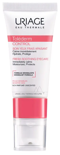 Uriage Soin apaisant pour les yeux Tolederm pour peaux intol&eacute;rantes et sensibles 15 ml