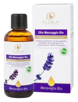 Flora Huile de massage r&eacute;paratrice et harmonisante &agrave; la lavande 100 ml