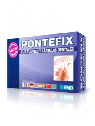 Fimo Colle pour proth&egrave;ses dentaires Pontefix 50 g