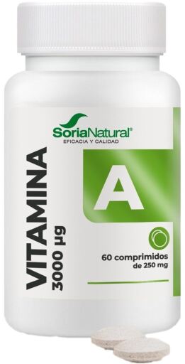 Soria Natural Vitamine A 60 comprim&eacute;s