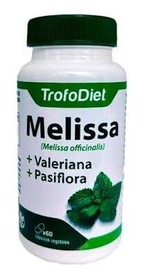 Trofodiet M&eacute;lisse+Val&eacute;riane+Passionflower 60 G&eacute;lules
