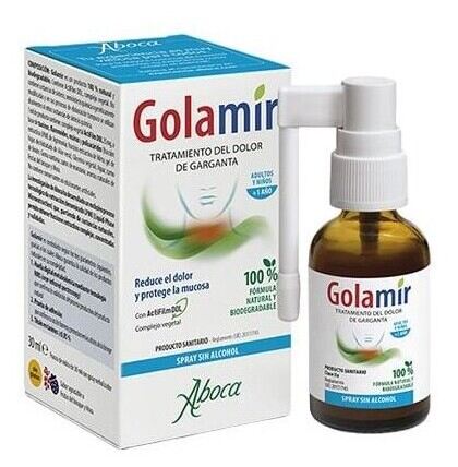 Aboca Golamir 2Act Spray sans alcool 30 ml