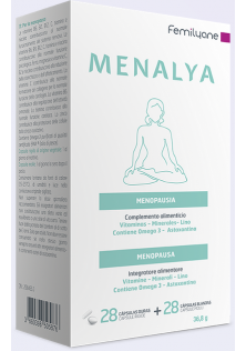 Femilyane Menalya M&eacute;nopause 28 g&eacute;lules + 28 g&eacute;lules