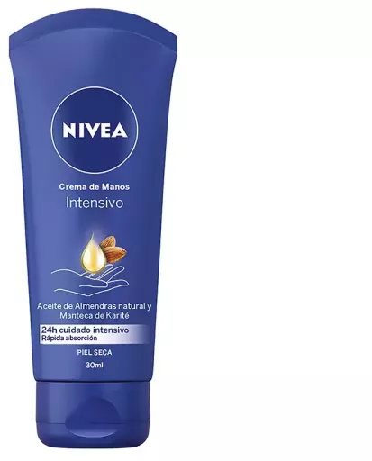 Nivea Soin intensif pour les mains &agrave; l'huile d'amande 30 ml