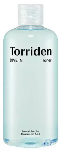 Torriden Lotion tonique &agrave; l'acide hyaluronique de bas poids mol&eacute;culaire Dive-In 300 ml
