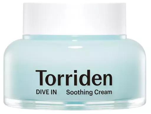 Torriden Cr&egrave;me apaisante &agrave; l'acide hyaluronique de bas poids mol&eacute;culaire Dive-In 100 ml