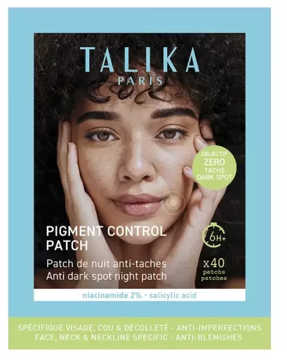 Talika Patchs de contr&ocirc;le de la pigmentation pour les taches post-acn&eacute;iques, 40 unit&eacute;s