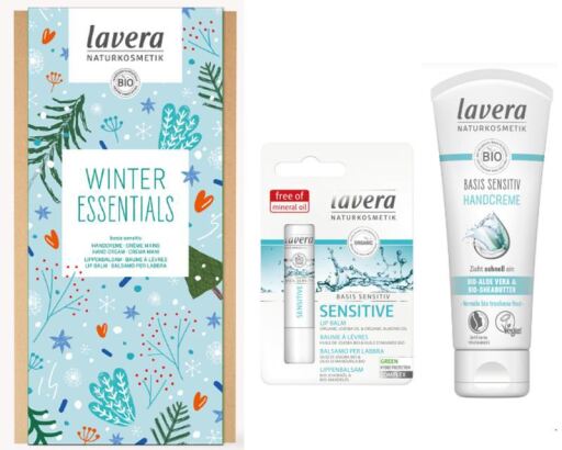Coffret de soins essentiels d'hiver pour peaux sensibles (2 pi&egrave;ces)