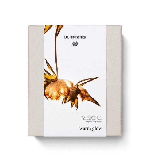 Dr. Hauschka Coffret cadeau de No&euml;l 3 pi&egrave;ces Lueur chaleureuse