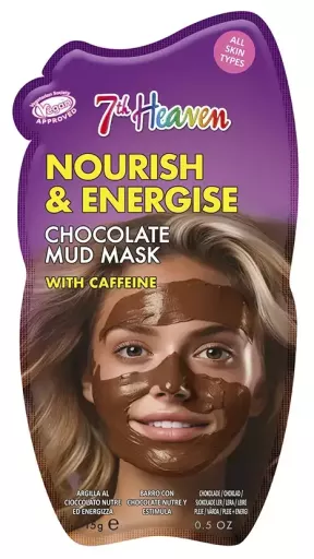 7th Heaven Masque &agrave; l'argile au chocolat nourrissant et &eacute;nergisant avec caf&eacute;ine 15 g
