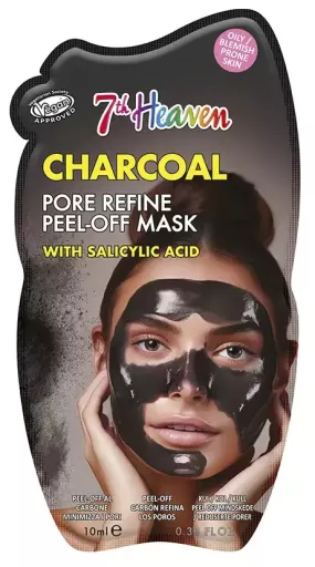 7th Heaven Charbon &agrave; peler avec acide salicylique 10 ml