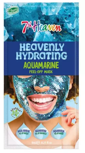 7th Heaven Soin hydratant peel-off &agrave; l'aigue-marine 8 ml