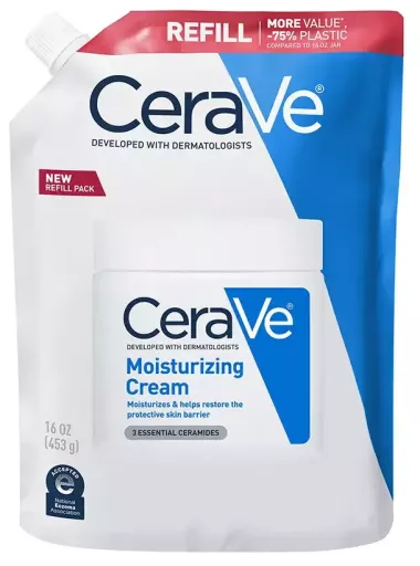 Cr&egrave;me hydratante pour peaux s&egrave;ches &agrave; tr&egrave;s s&egrave;ches, recharge 454 g