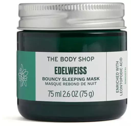 The Body Shop Masque de nuit rebondissant Edelweiss 75 ml