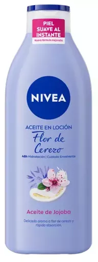 Nivea Huile de lotion &agrave; la fleur de cerisier et au jojoba 400 ml
