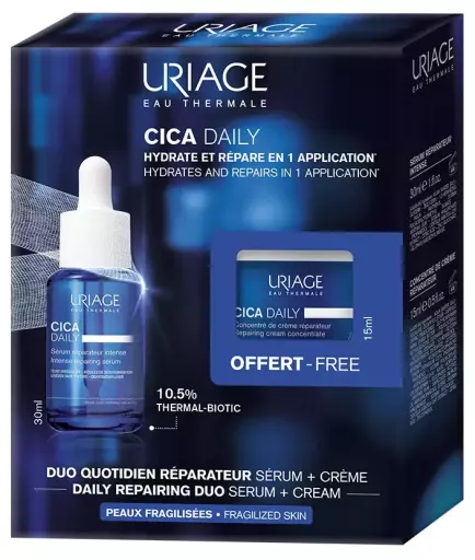 Uriage S&eacute;rum r&eacute;parateur intensif quotidien Cica 30 ml