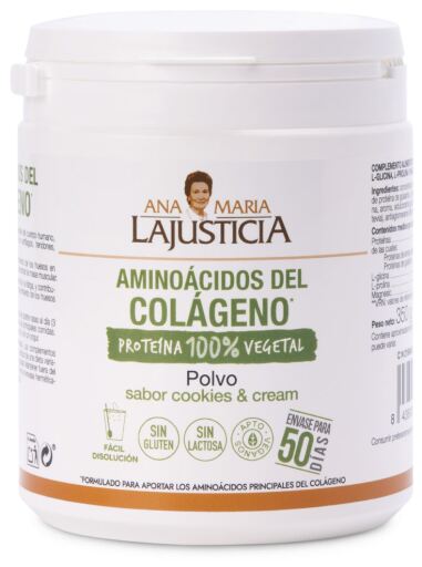 Ana Mar&iacute;a Lajusticia Acides amin&eacute;s pour la formation de collag&egrave;ne 350 g Cookies & Cream