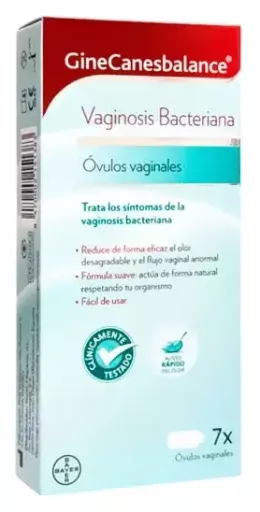 Bayer Ginecanesbalance 7 Ovules vaginaux
