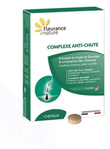 Fleurance Nature Complexe anti-chute de cheveux 60 comprim&eacute;s