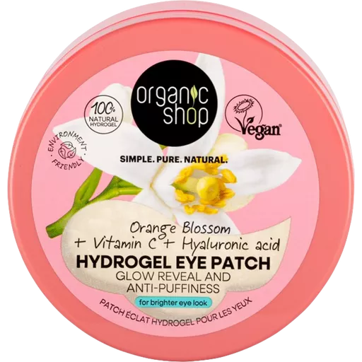 Organic Shop Patchs contour des yeux hydrogel illuminateurs - Anti-poches, 60 unit&eacute;s