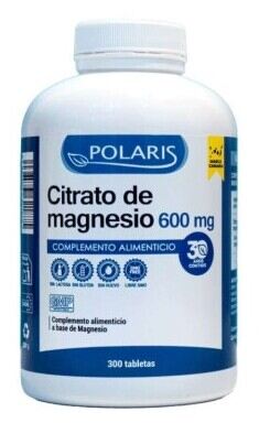 Polaris Citrate de magn&eacute;sium 600 mg, 300 comprim&eacute;s