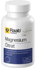 Citrate de magnésium 840 mg, 75 gélules végétales Citrate de magnésium 840 mg, 75 gélules végétales