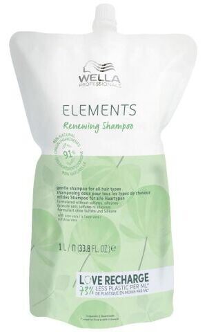 WELLA Professionals Recharge de shampoing r&eacute;g&eacute;n&eacute;rant Elements 1000 ml