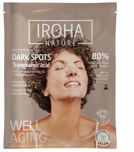 Iroha Masque pour le visage anti-taches brunes (1 unit&eacute;)