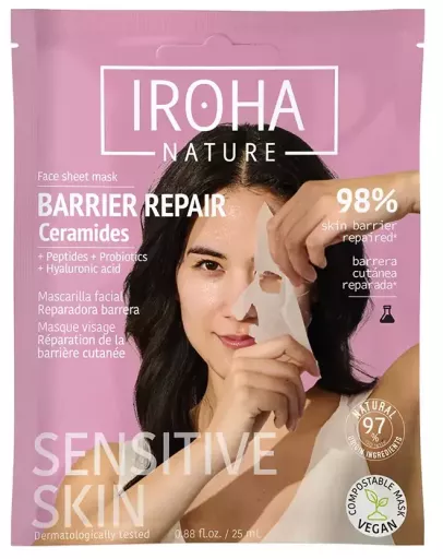 Iroha Masque facial r&eacute;parateur de barri&egrave;re (1 unit&eacute;)