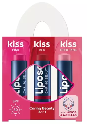 Bisous Bisous Pack de 3 unit&eacute;s