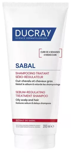 Shampoing s&eacute;bo-r&eacute;gulateur Sabal 200 ml