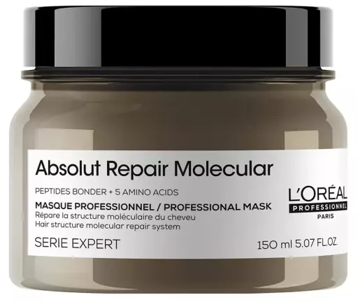 L'Or&eacute;al Professionnel Masque capillaire mol&eacute;culaire r&eacute;parateur Absolut pour cheveux ab&icirc;m&eacute;s 150 ml