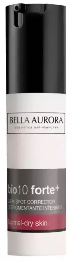 Bella Aurora S&eacute;rum d&eacute;pigmentant Bio10 Forte+ pour peaux normales ou s&egrave;ches 30 ml
