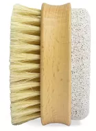 Brosse corporelle et pierre ponce double face, 1 unit&eacute;