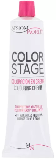 Sesiom World Color Stage Cr&egrave;me Coloration 7.21 - Blond cendr&eacute; iris&eacute; 100 ml