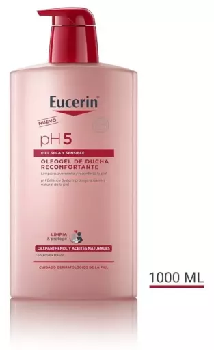 Eucerin Gel douche huile r&eacute;confortant 1000 ml