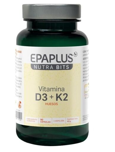 Epaplus Nutrabits Vitamine D3 + Vitamine K2 90 capsules