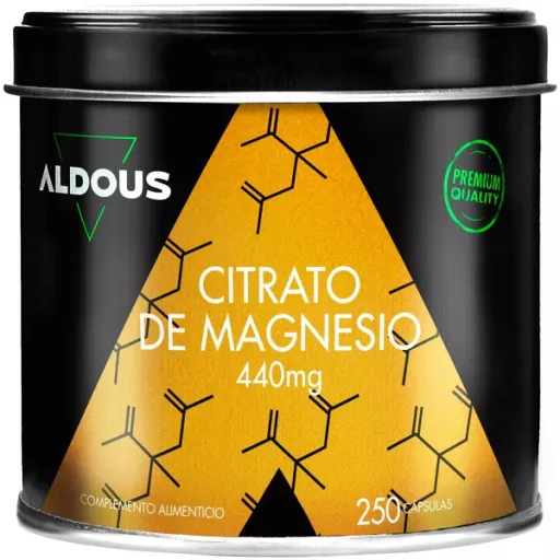 Aldous Bio Citrate de magn&eacute;sium 250 capsules