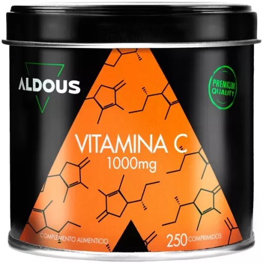Aldous Bio Vitamine C pure 1000 mg, 250 comprim&eacute;s