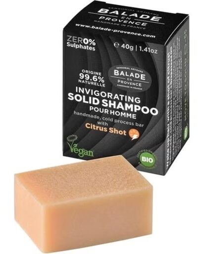 Balade en Provence Shampoing solide &eacute;nergisant pour hommes 40 g