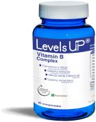 Complexe de vitamines B Levels Up, 60 comprim&eacute;s