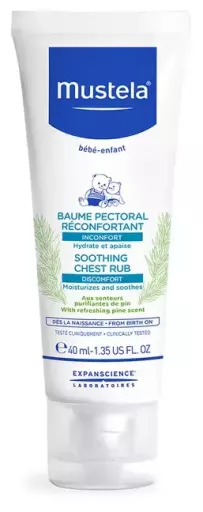 Mustela Baume apaisant pour la poitrine de b&eacute;b&eacute; 40 ml