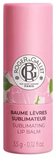 Roger & Gallet Baume &agrave; l&egrave;vres sublimateur &agrave; la rose 3,5 g