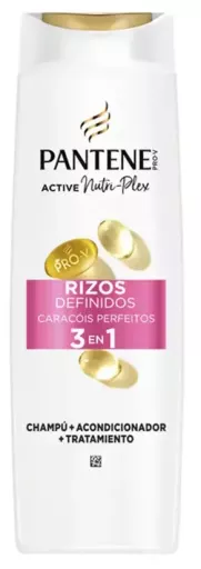 Pantene Shampooing 3 en 1 Boucles D&eacute;finies 500 ml