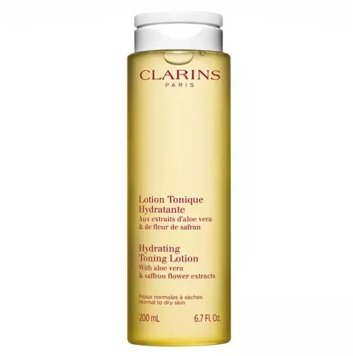 Clarins Lotion tonique hydratante pour peaux normales &agrave; s&egrave;ches 200 ml