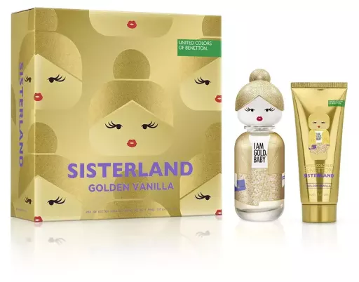 Benetton Coffret Sisterland Golden Vanilla 2 pi&egrave;ces